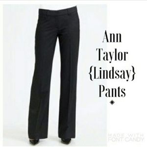 Ann Taylor Lindsay Trousers Ponte size 6